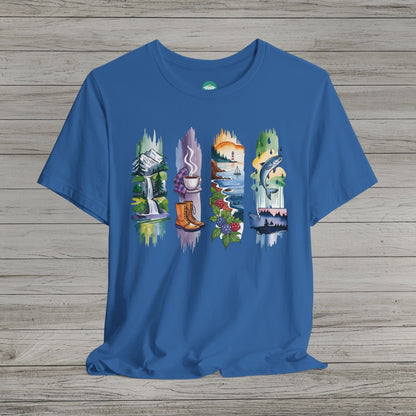 Explore Washington Bella Canvas Short Sleeve Tee