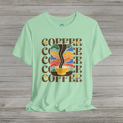 Coffee Jersey Short Sleeve Tee
