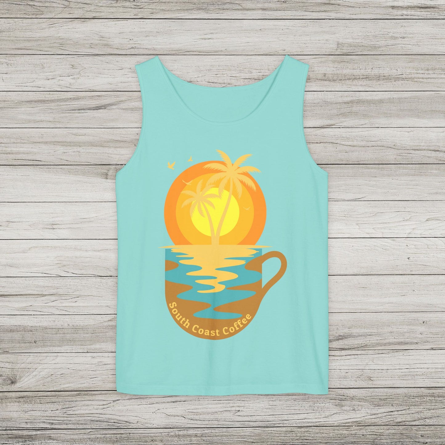 South Coast Coffee Comfort Colors Tank