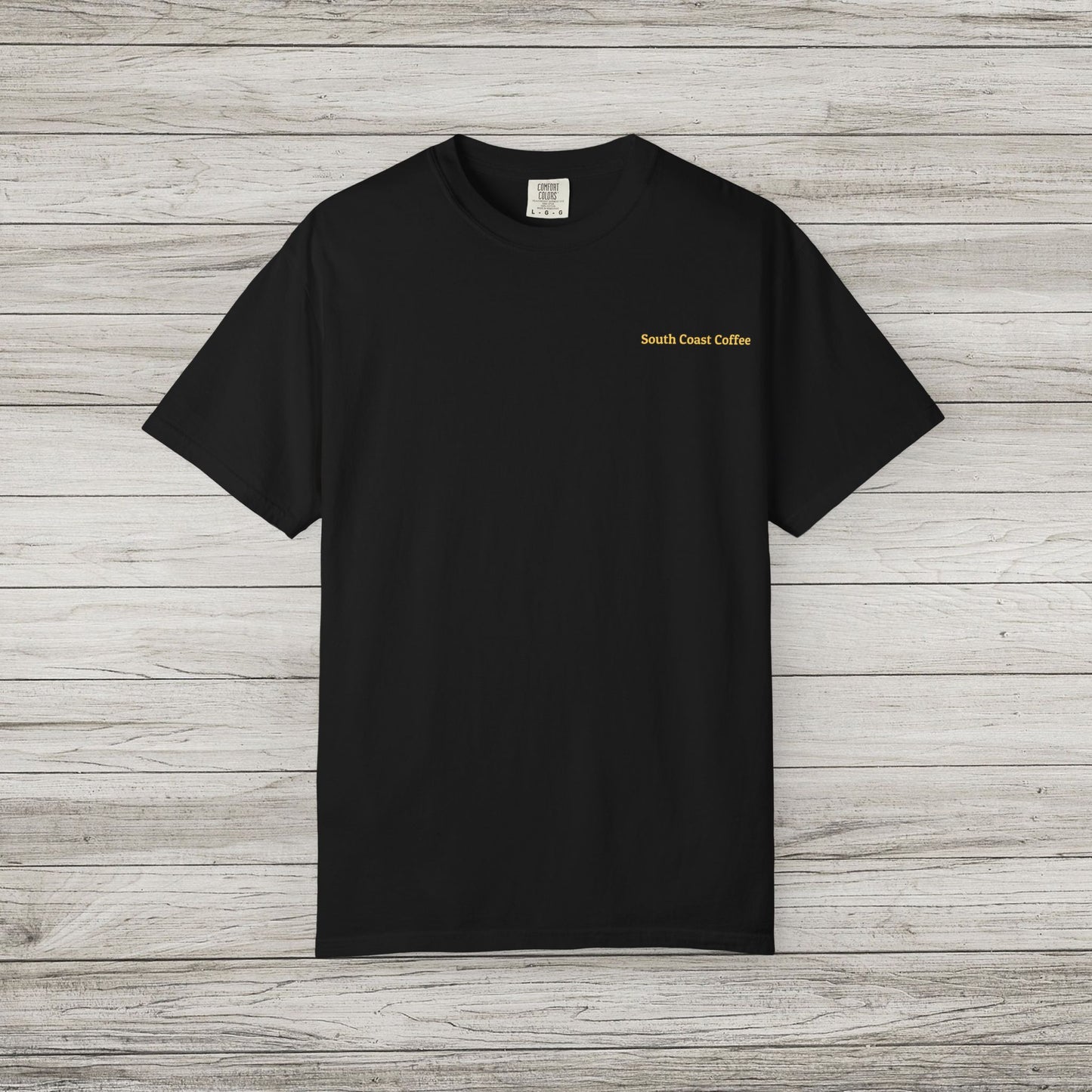 South Coast Coffee Comfort Colors Tee