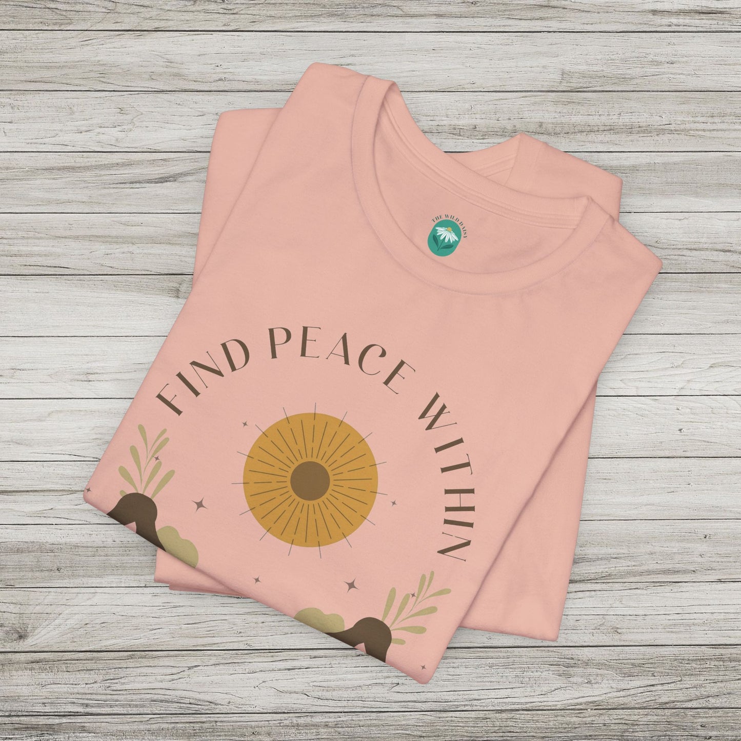 Find Peace Within Jersey Short Sleeve Tee