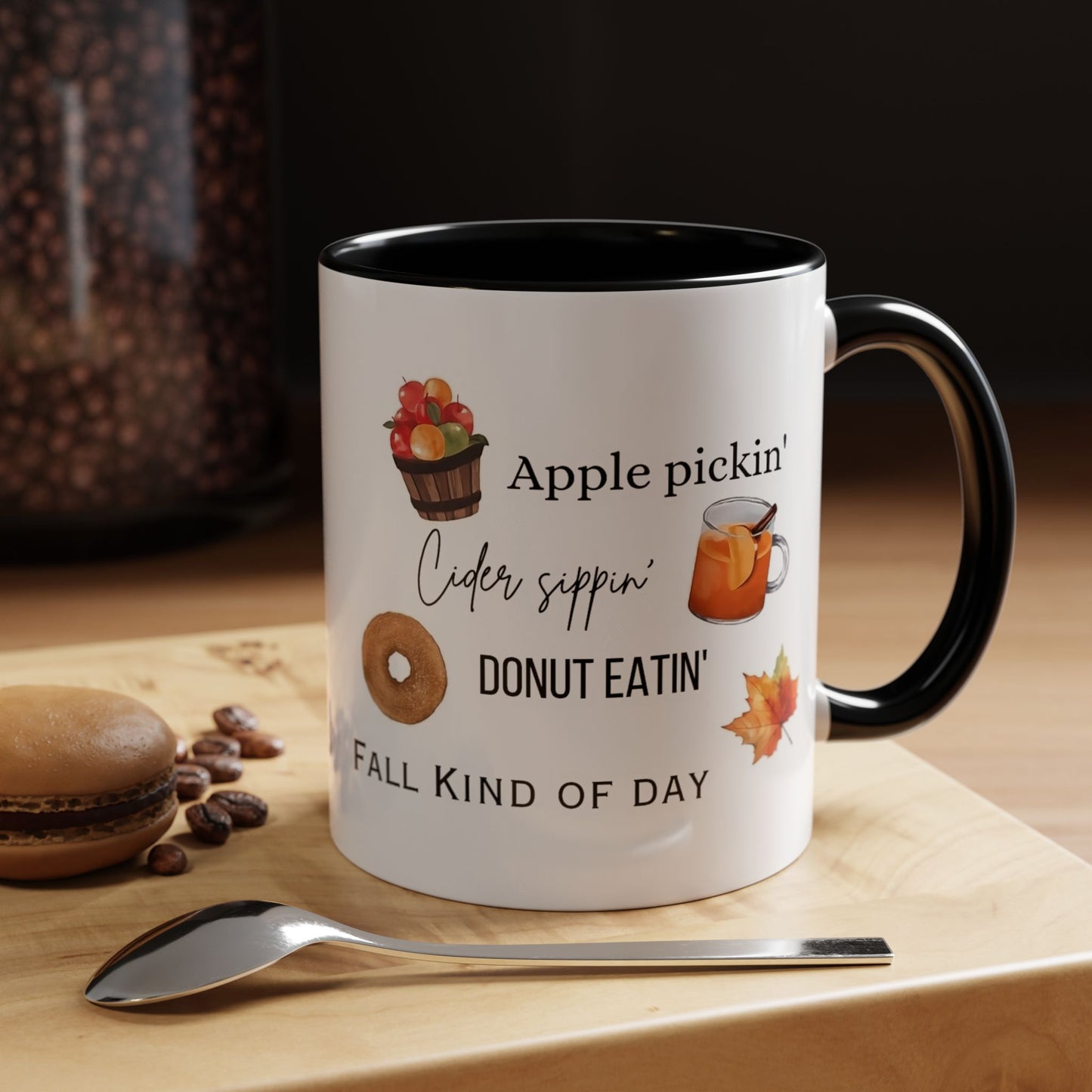 Fall Kind of Day - Accent Coffee Mug (11, 15oz)