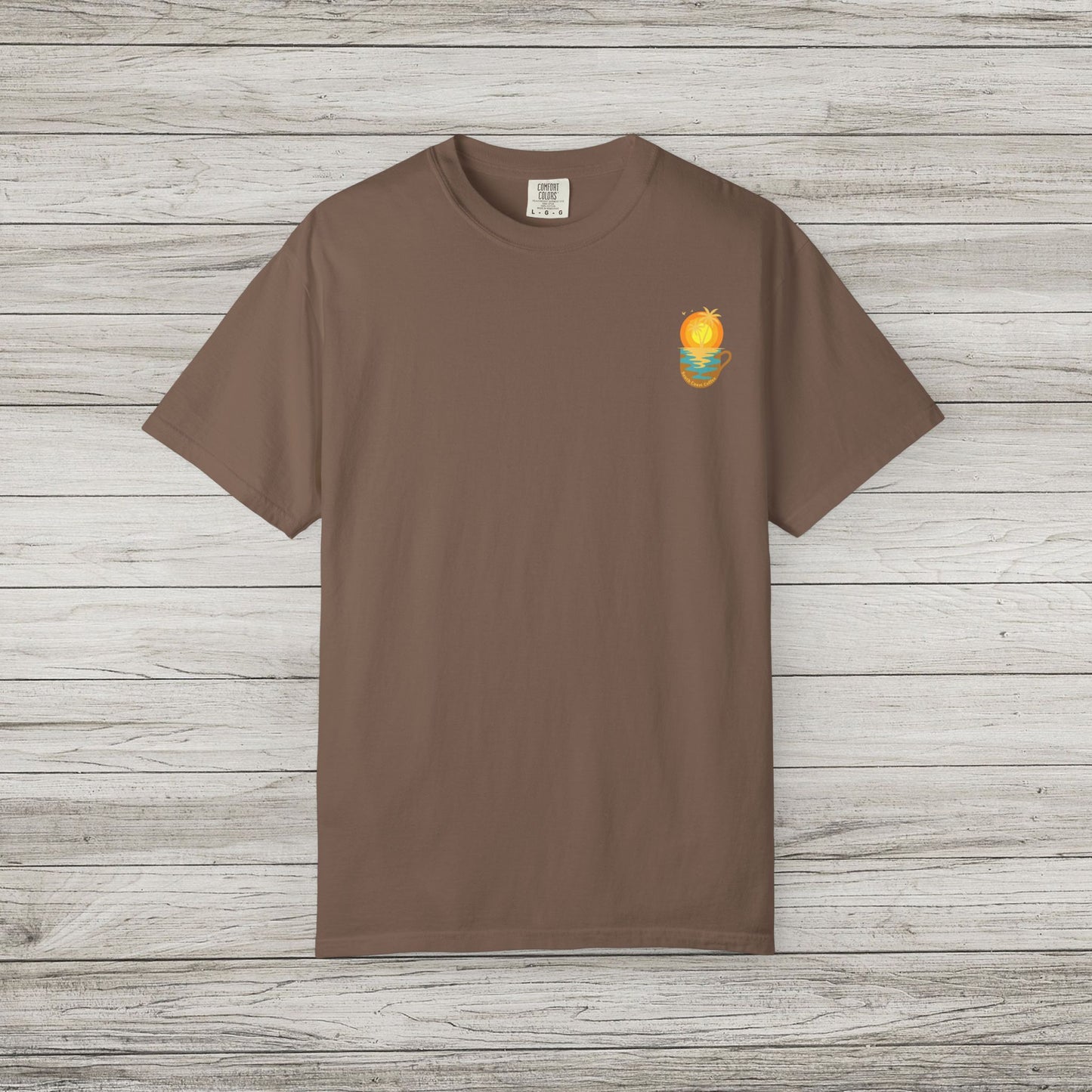 South Coast Coffee Comfort Colors Tee