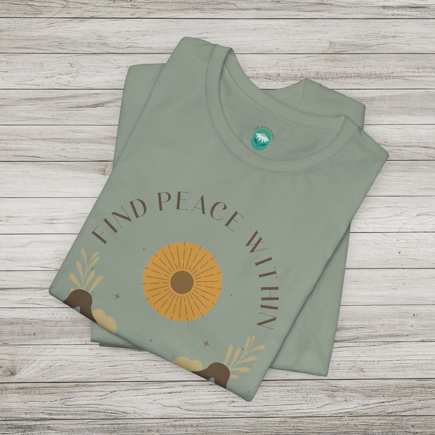 Find Peace Within Jersey Short Sleeve Tee