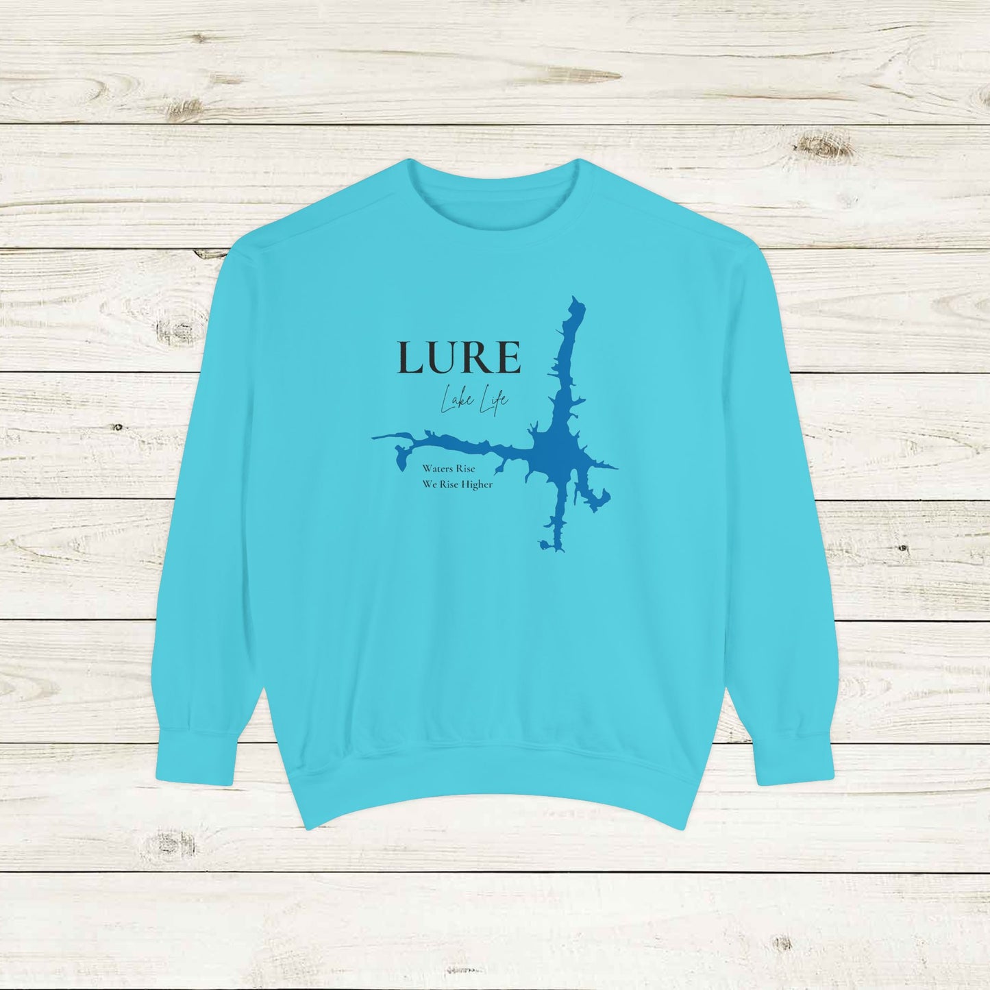 Lure Lake Life Garment-Dyed Sweatshirt