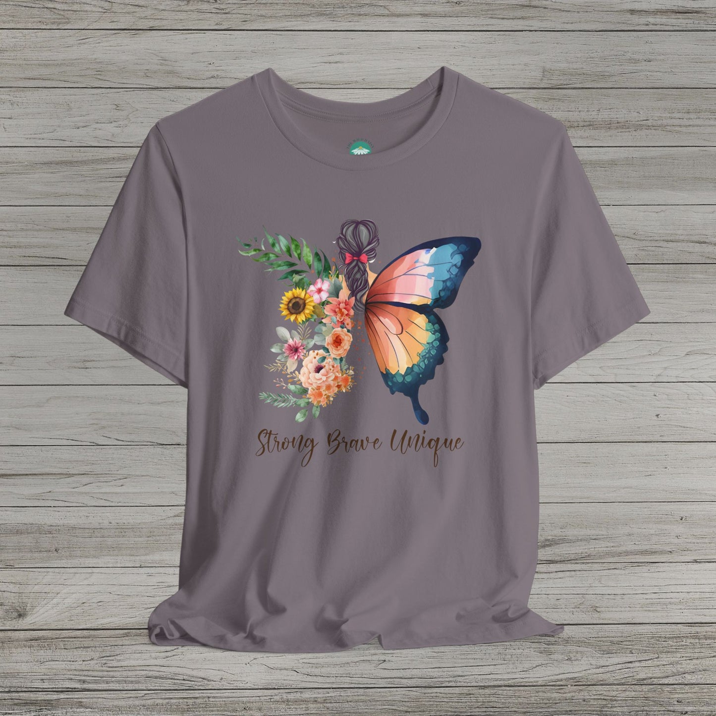 Strong Brave Unique Jersey Short Sleeve Tee
