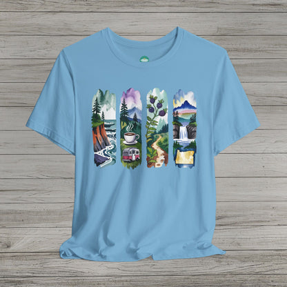 Explore Oregon Bella Canvas Short Sleeve Tee