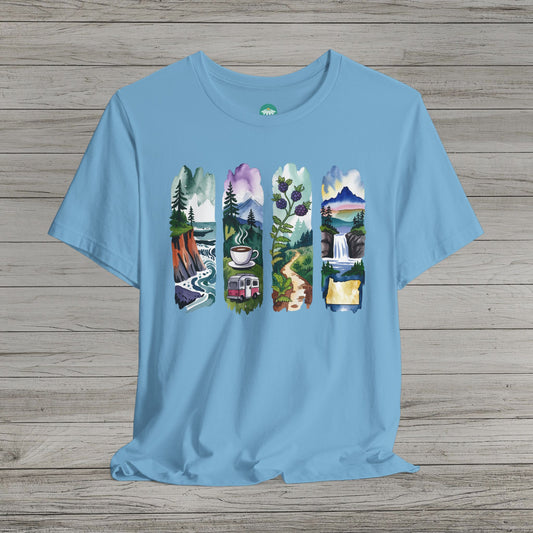 Explore Oregon Bella Canvas Short Sleeve Tee