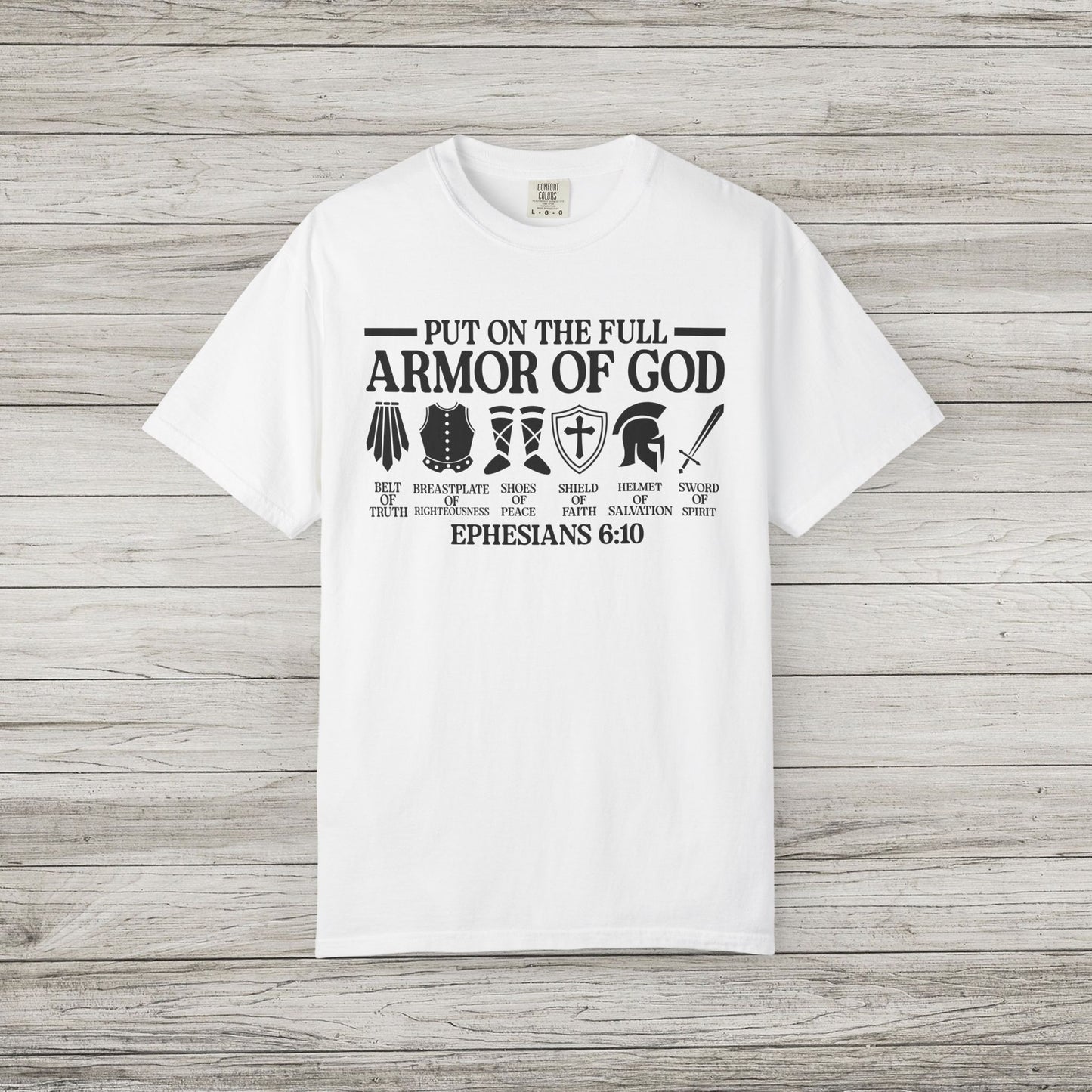 Armor of God Comfort Colors Tee