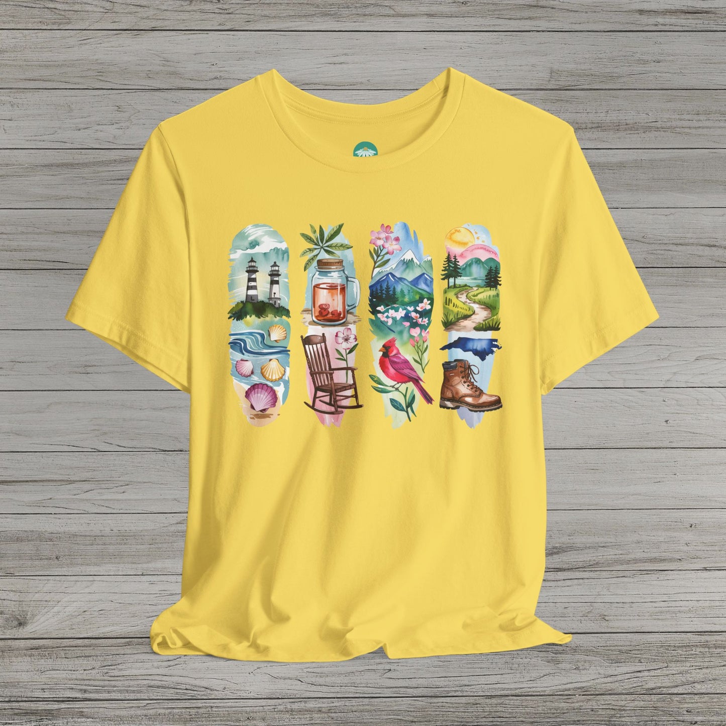 Explore North Carolina Bella Canvas Short Sleeve Tee