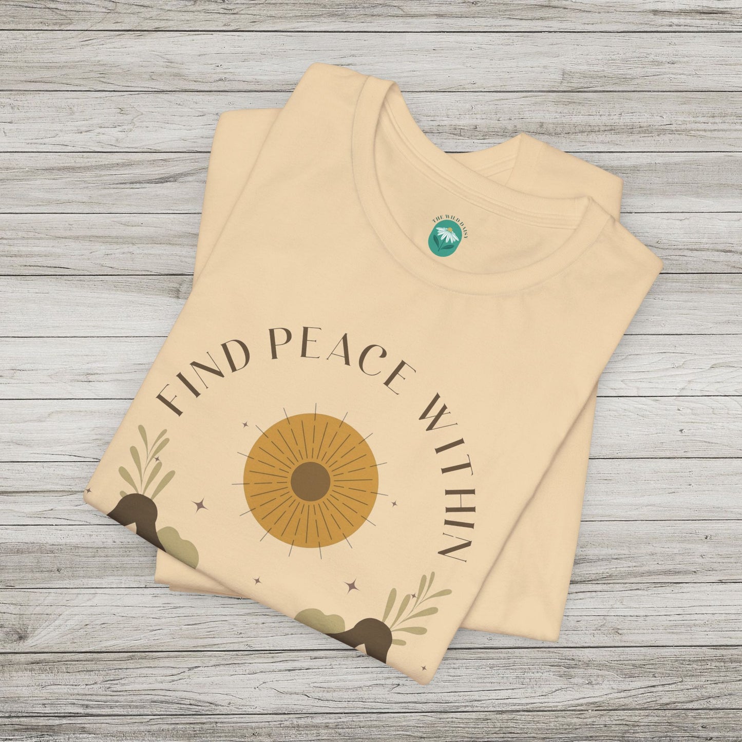 Find Peace Within Jersey Short Sleeve Tee