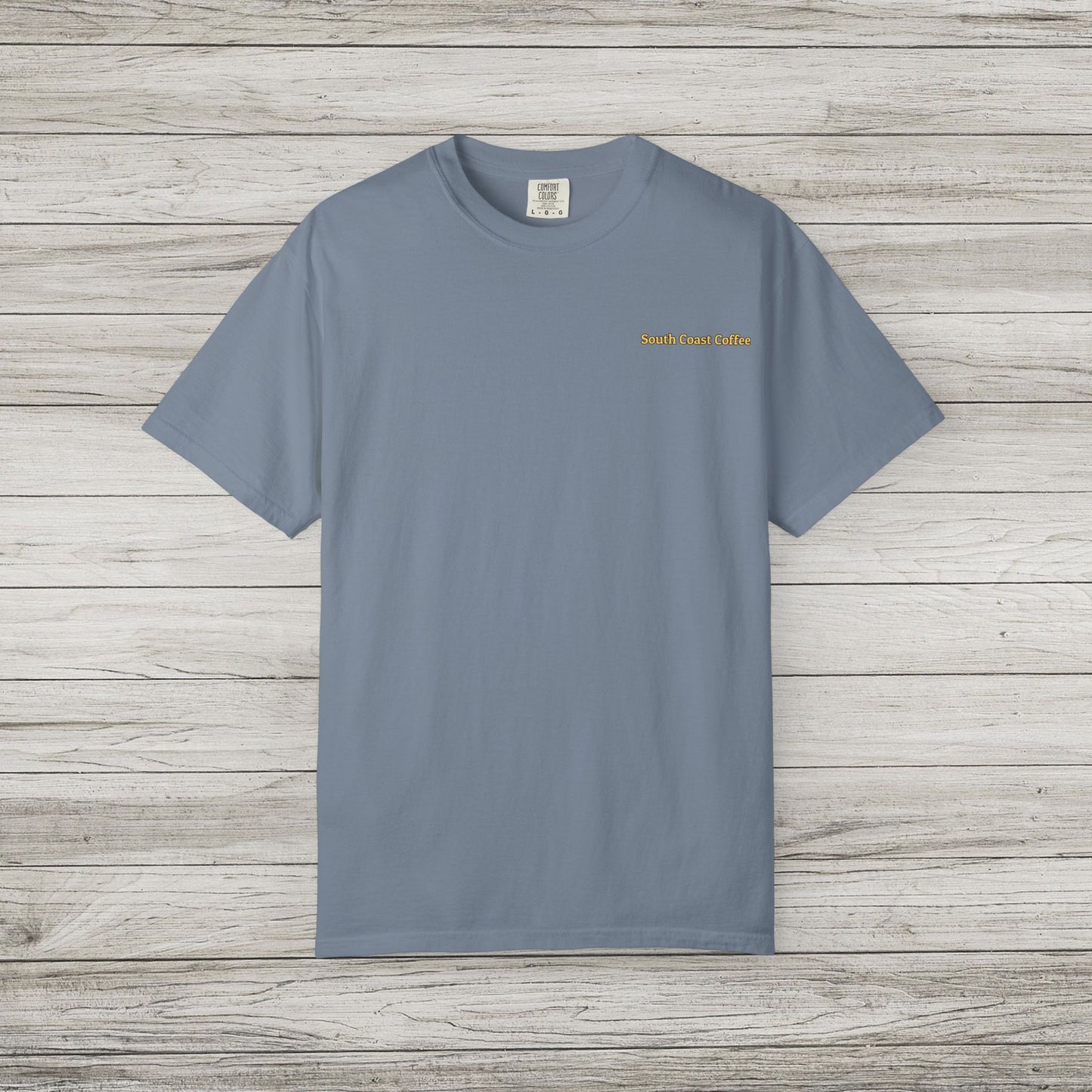 South Coast Coffee Comfort Colors Tee