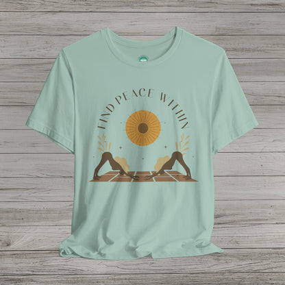 Find Peace Within Jersey Short Sleeve Tee