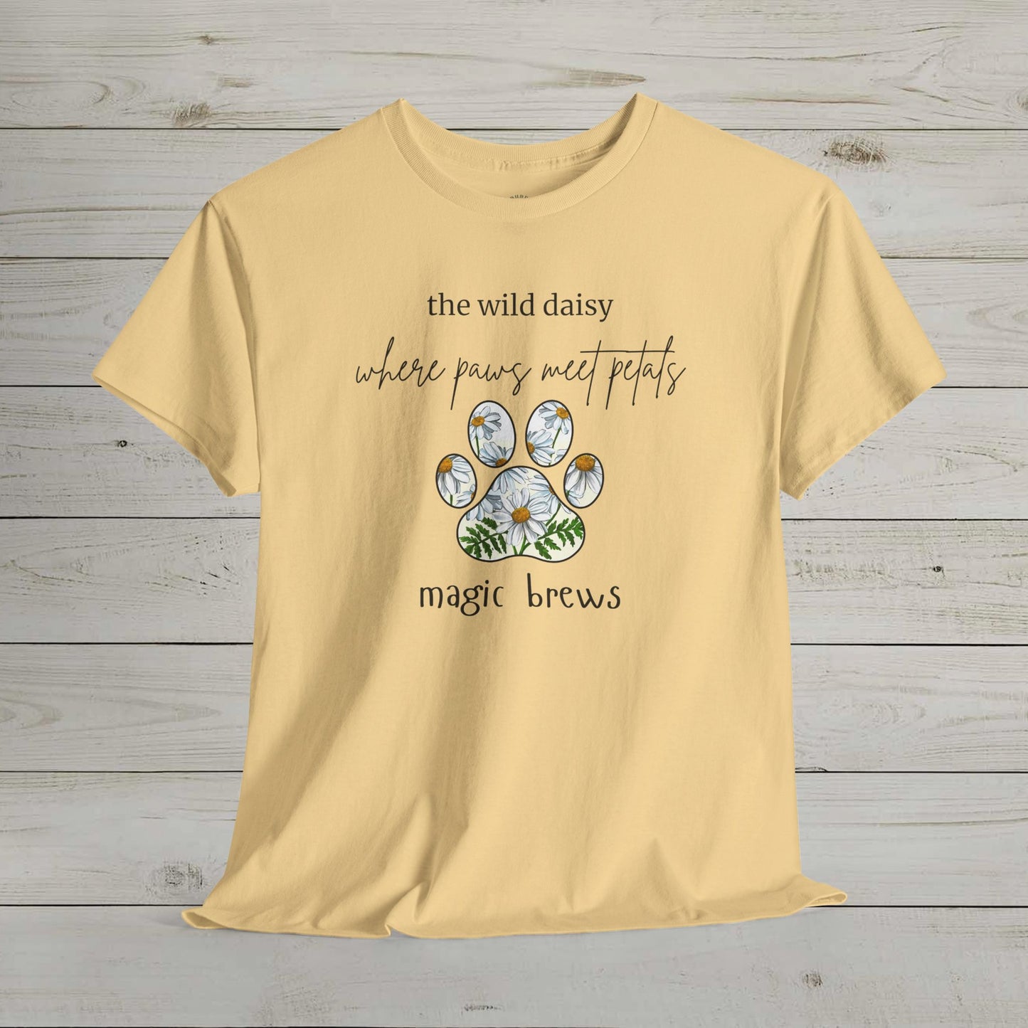 Paws and Petals Heavy Cotton Tee