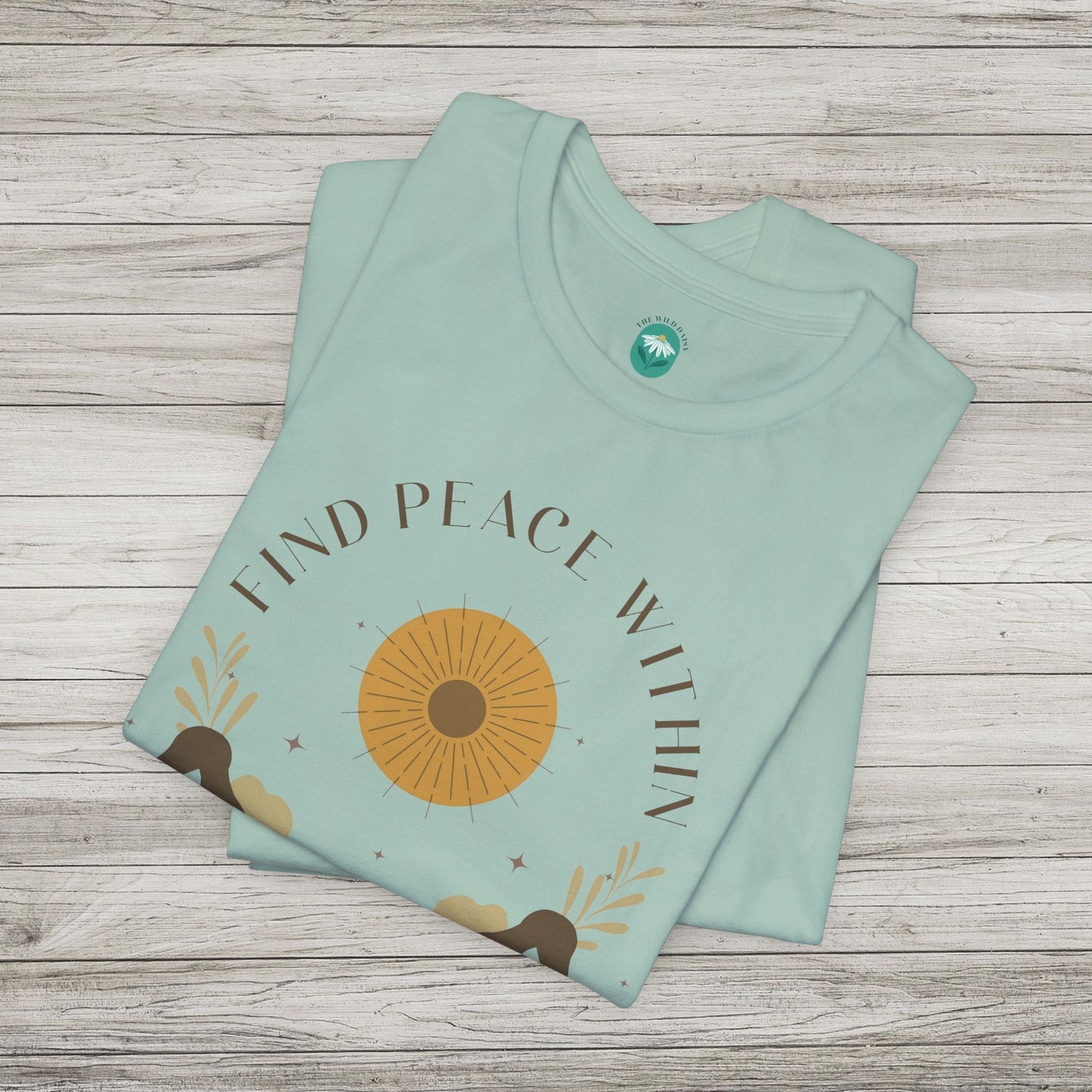 Find Peace Within Jersey Short Sleeve Tee