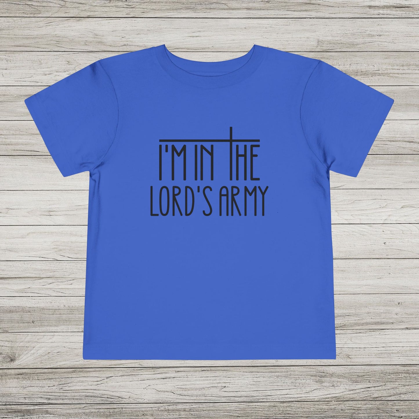 I'm in the Lord's Army Bella Canvas Toddler Tee