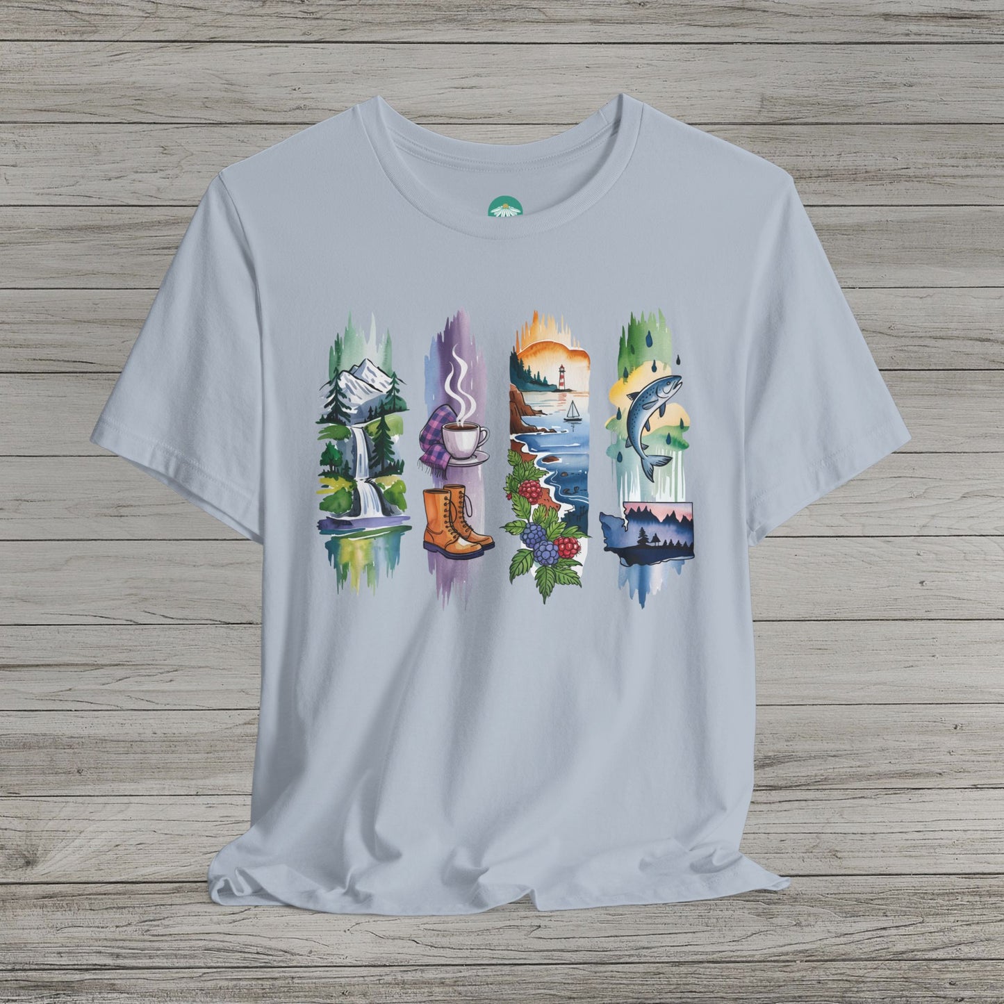 Explore Washington Bella Canvas Short Sleeve Tee