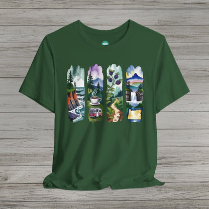 Explore Oregon Bella Canvas Short Sleeve Tee