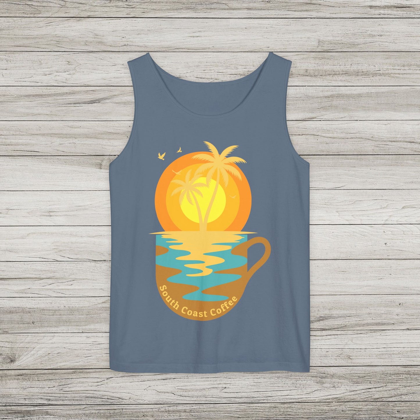 South Coast Coffee Comfort Colors Tank