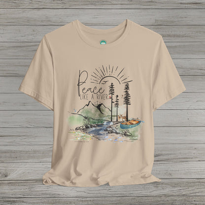 Peace Like a River Jersey Short Sleeve Tee