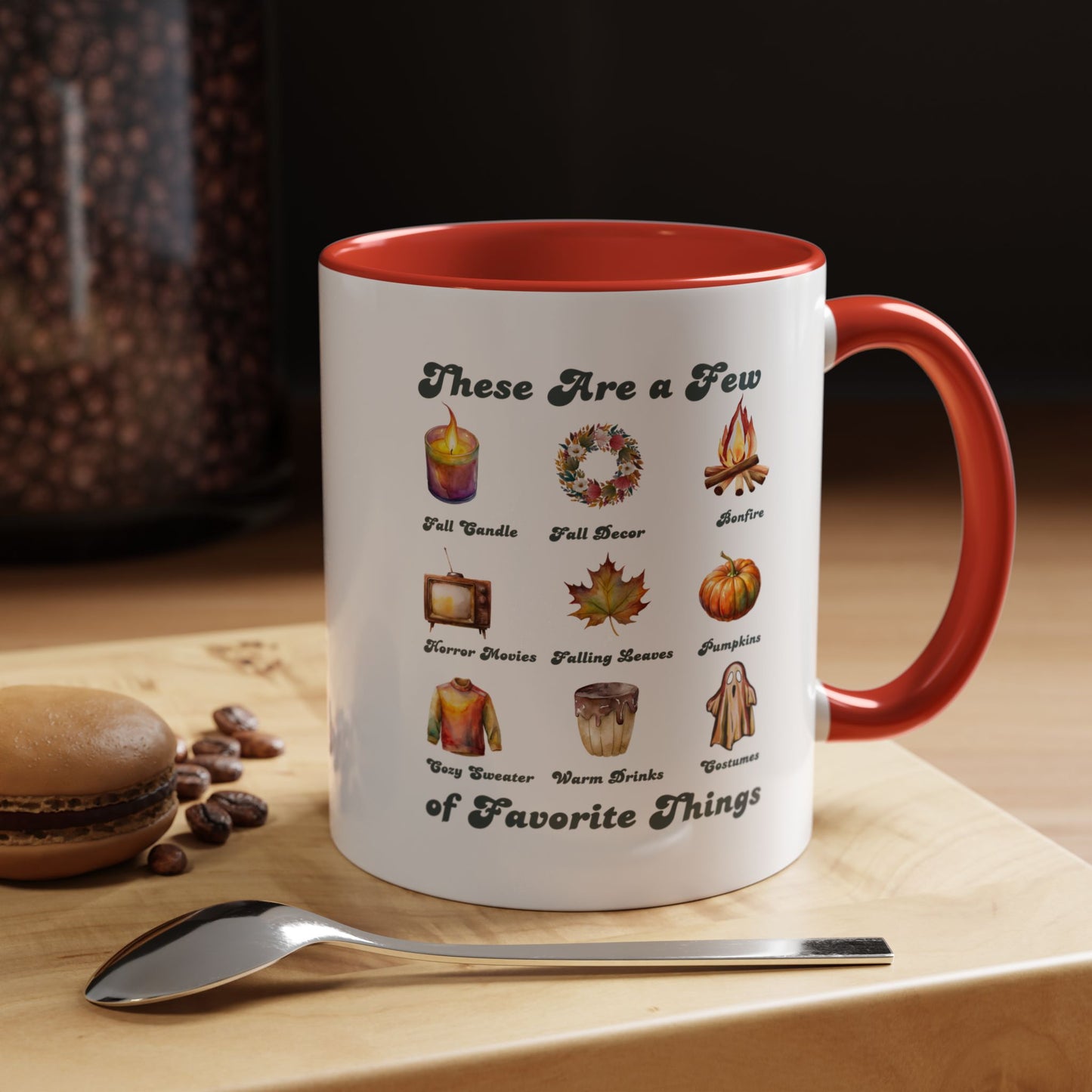 Fall Favorites - Accent Coffee Mug (11, 15oz)