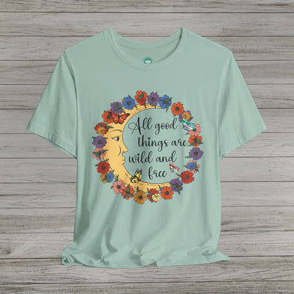 Wild and Free Jersey Short Sleeve Tee