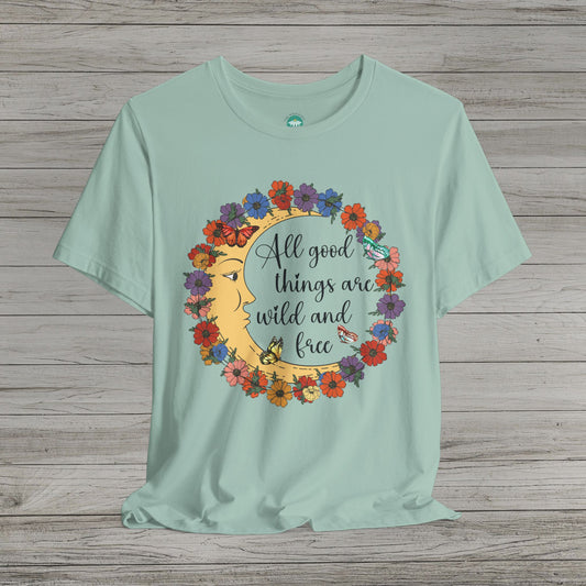 Wild and Free Jersey Short Sleeve Tee