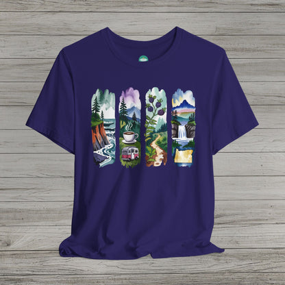 Explore Oregon Bella Canvas Short Sleeve Tee