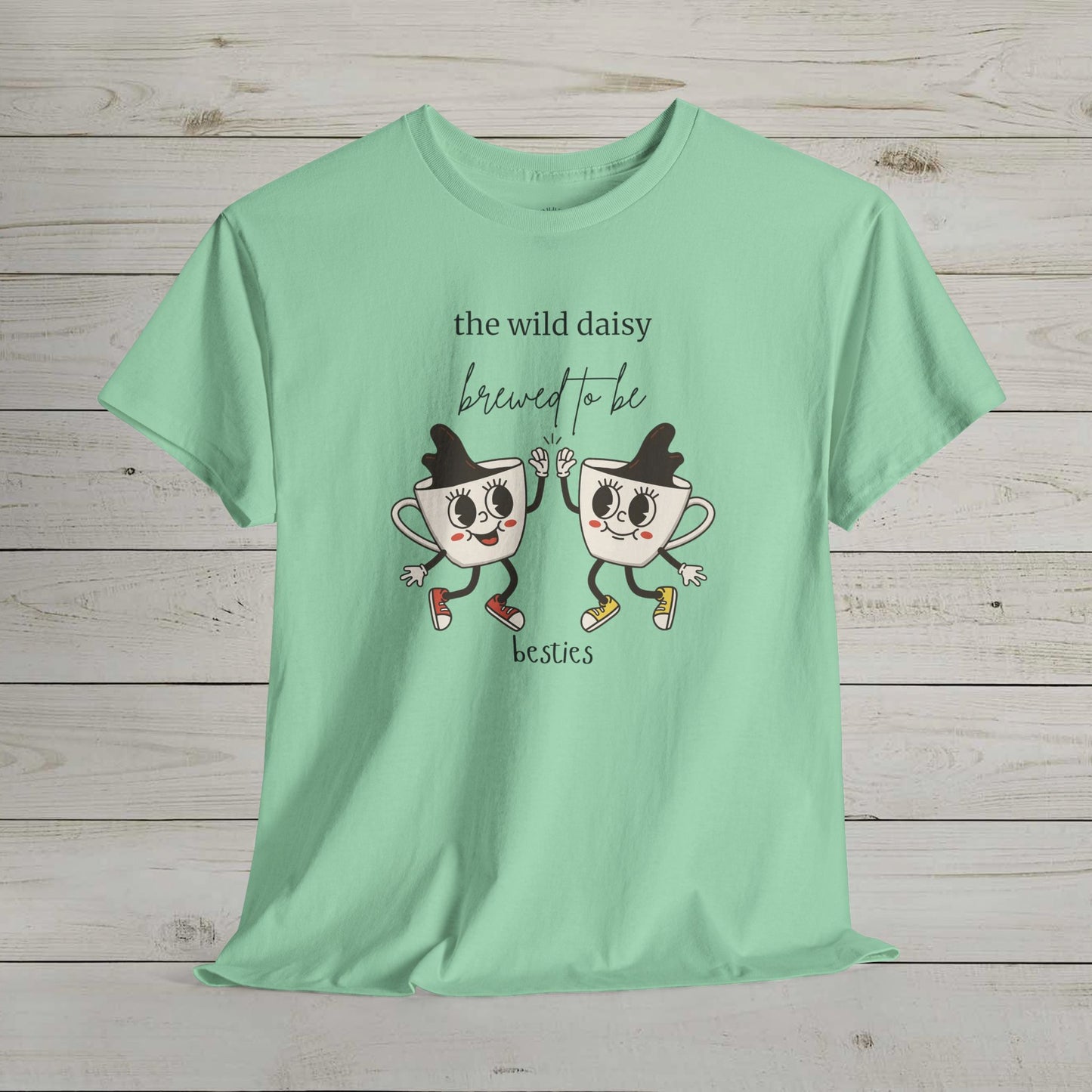 Brewed to be Besties Heavy Cotton Tee