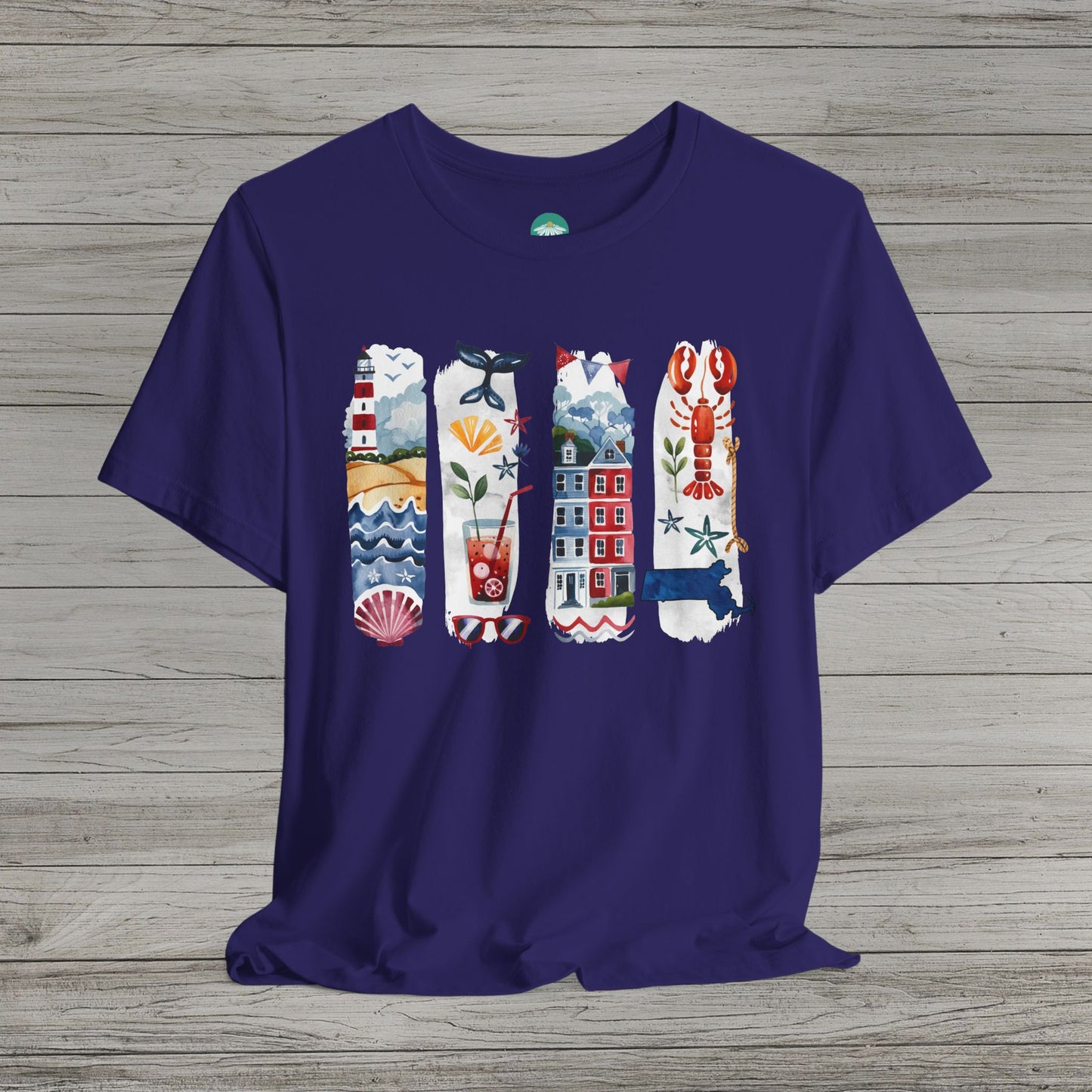 Explore Massachusetts Bella Canvas Tee