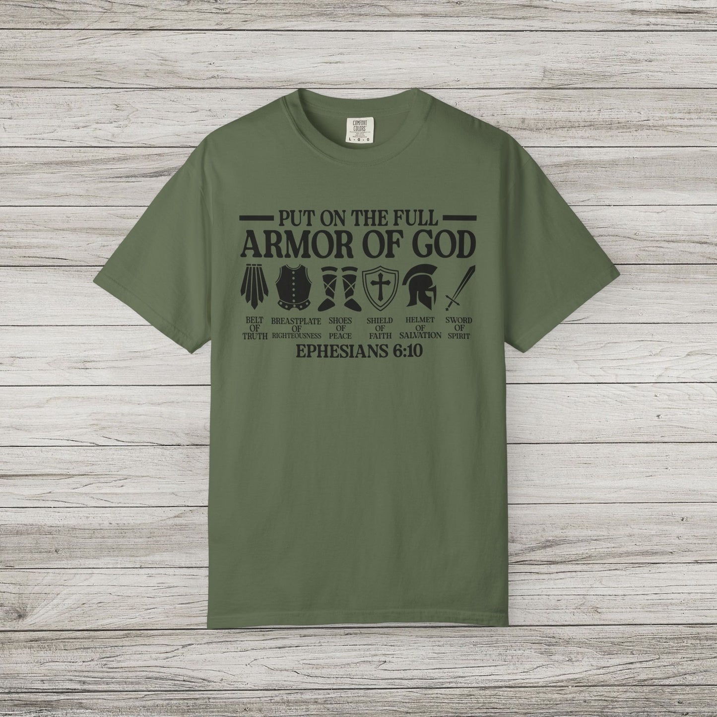 Armor of God Comfort Colors Tee
