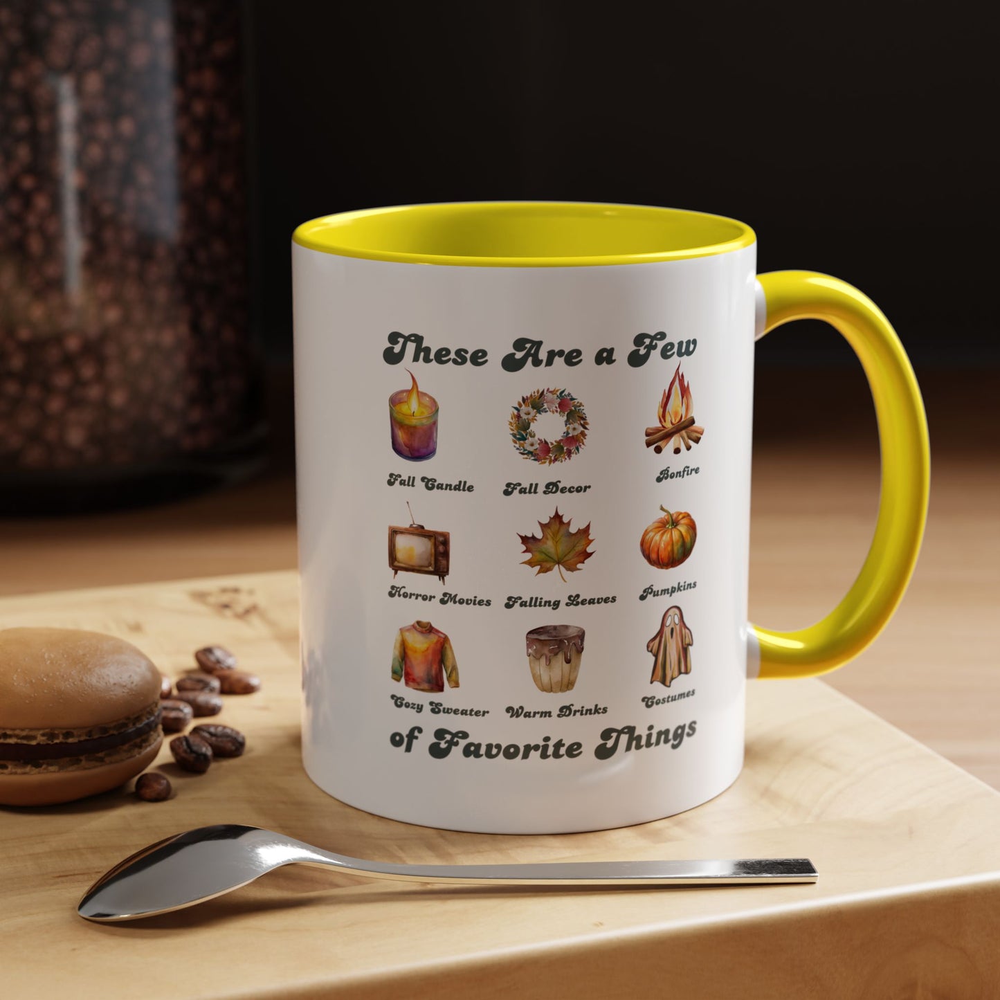 Fall Favorites - Accent Coffee Mug (11, 15oz)