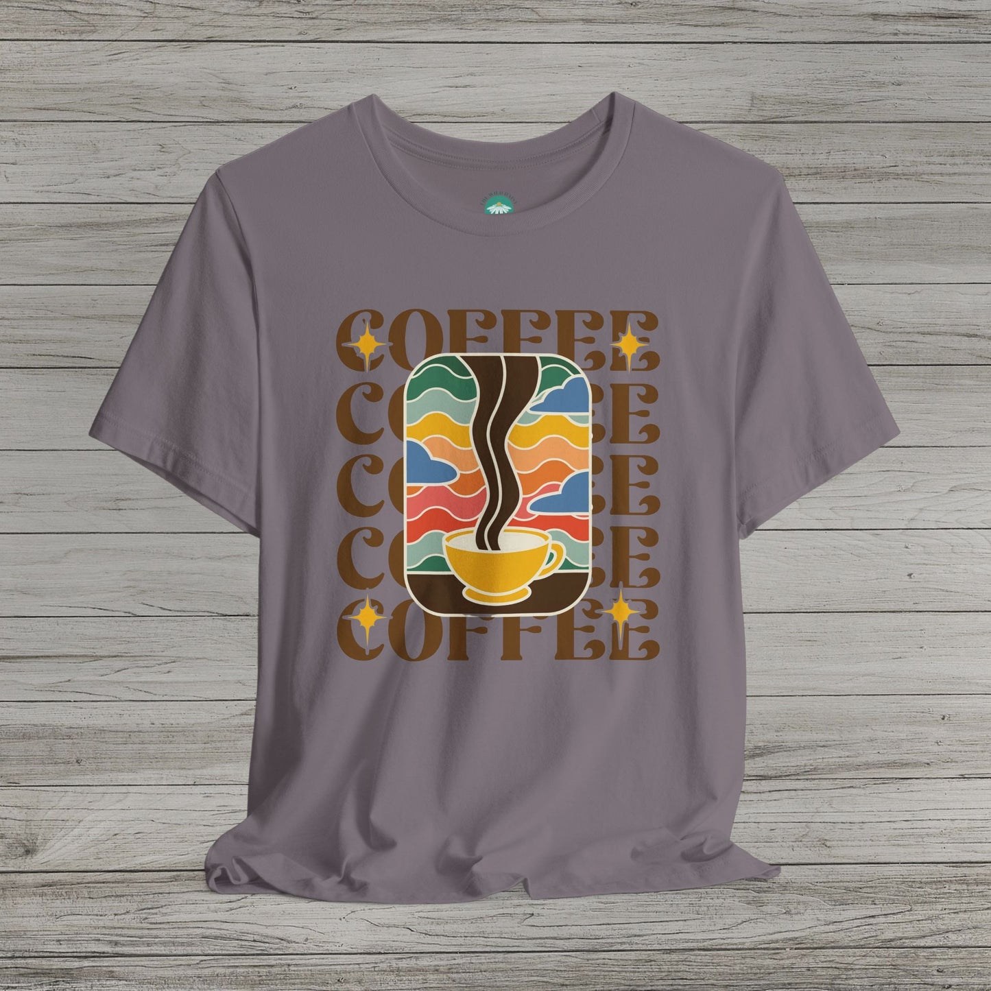 Coffee Jersey Short Sleeve Tee