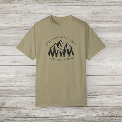 Waters Rise, We Rise Higher Burnsville Strong Garment-Dyed T-shirt
