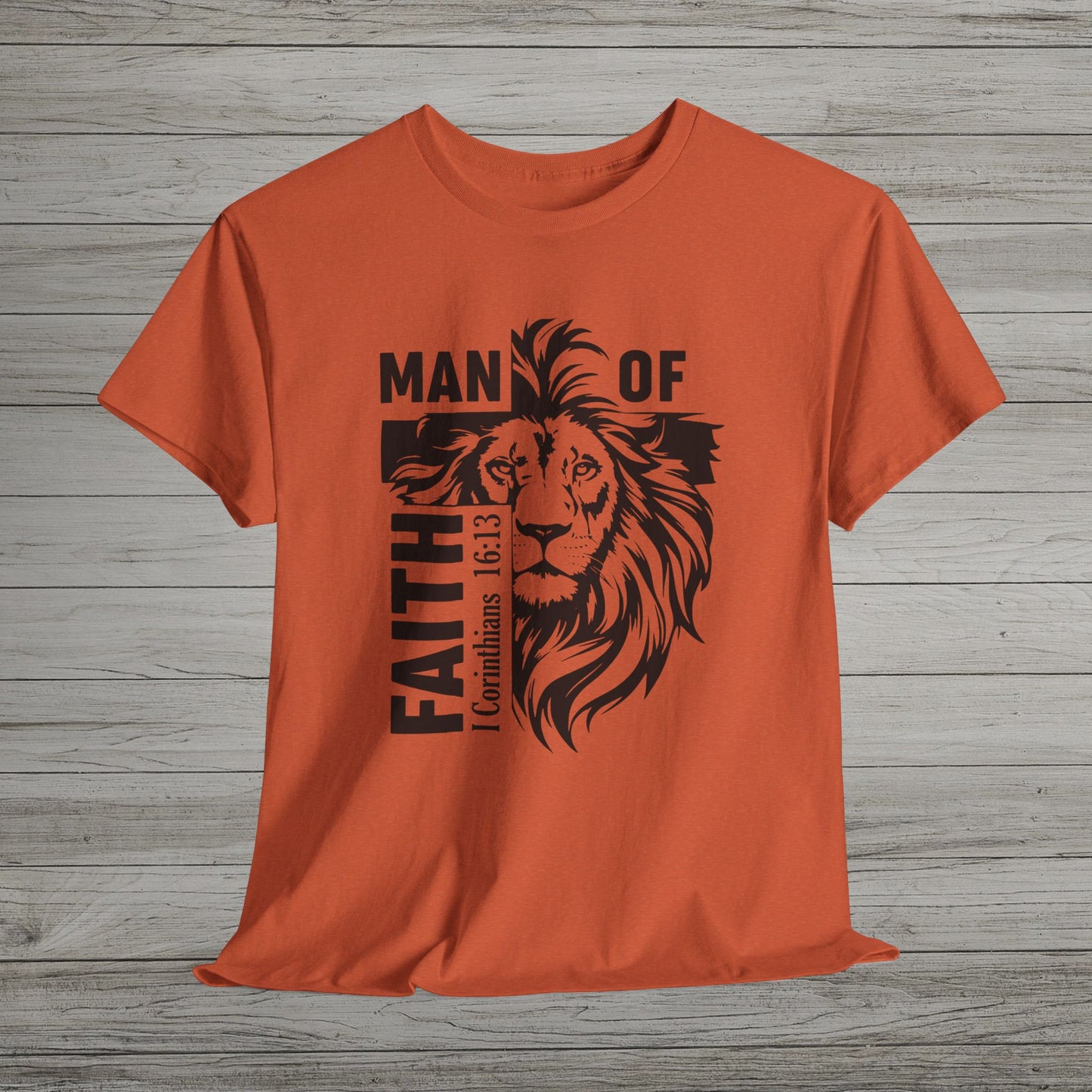 Man of Faith Heavy Cotton Tee
