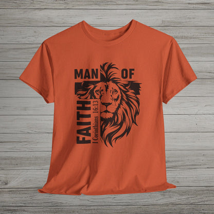 Man of Faith Heavy Cotton Tee