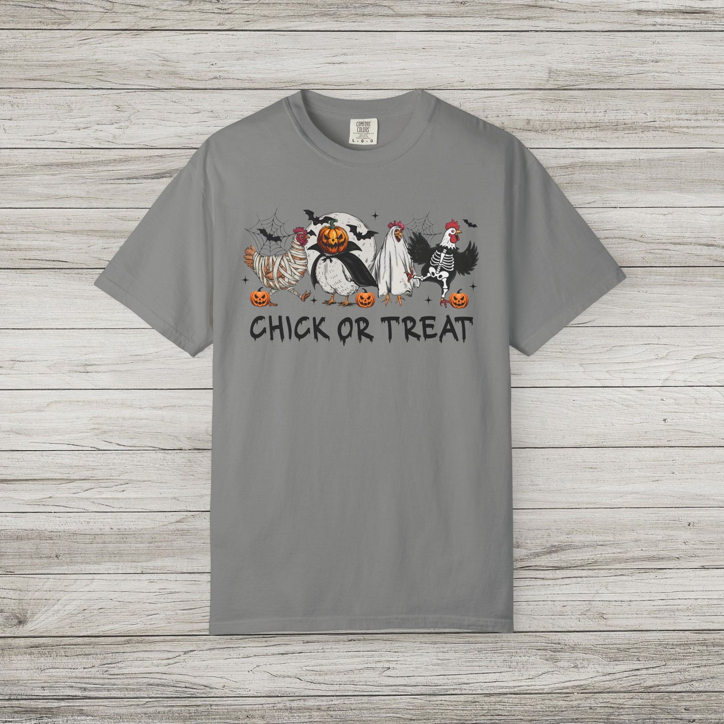 Chick or Treat Comfort Colors Tee