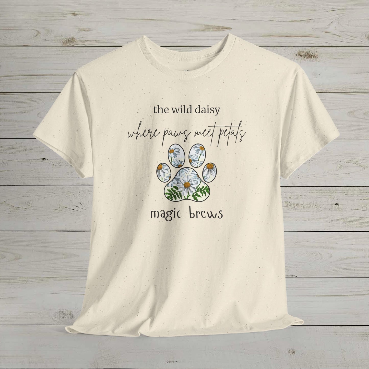 Paws and Petals Heavy Cotton Tee