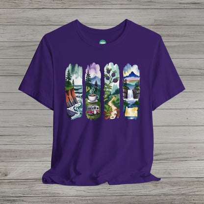 Explore Oregon Bella Canvas Short Sleeve Tee