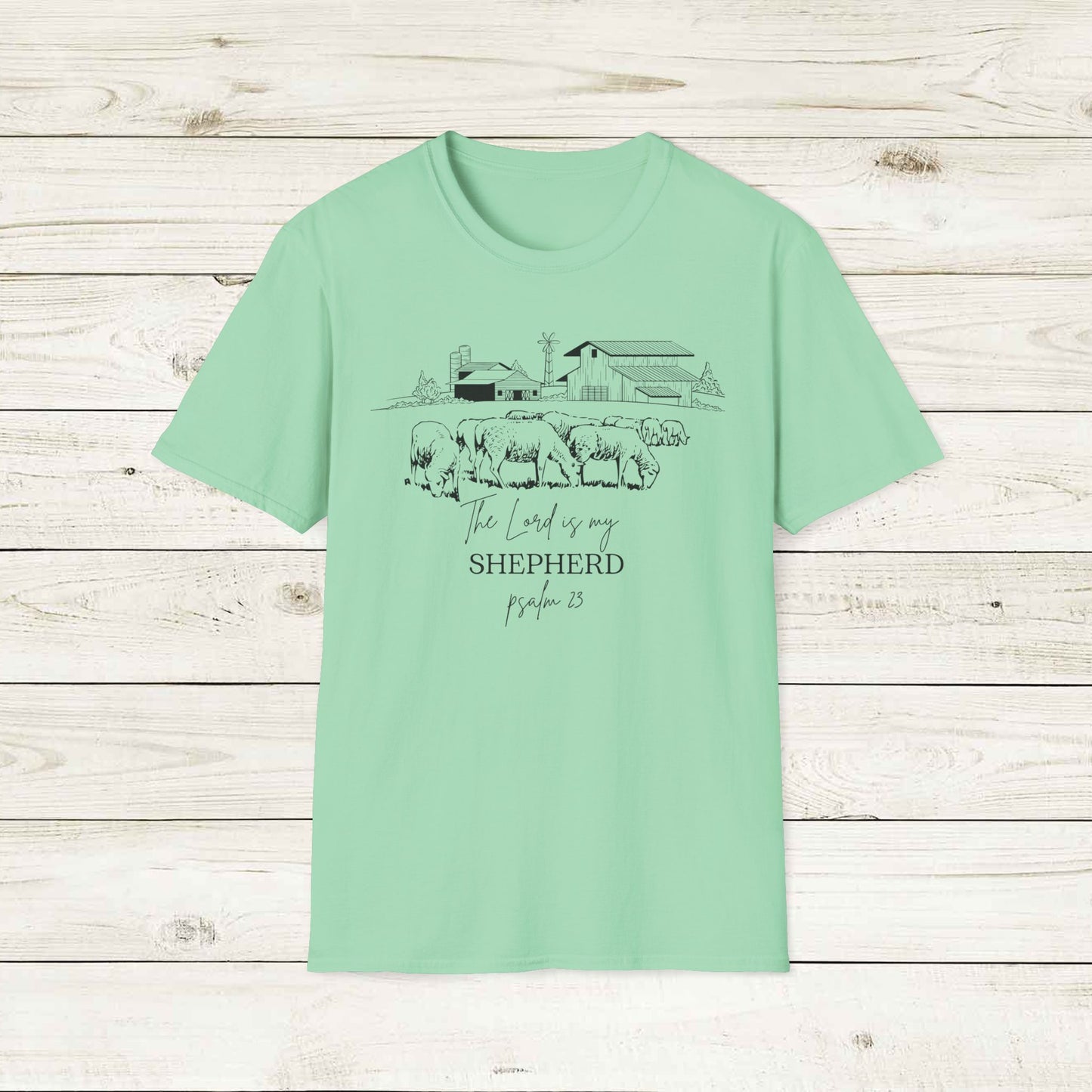 The Lord is my Shepherd Softstyle T-Shirt