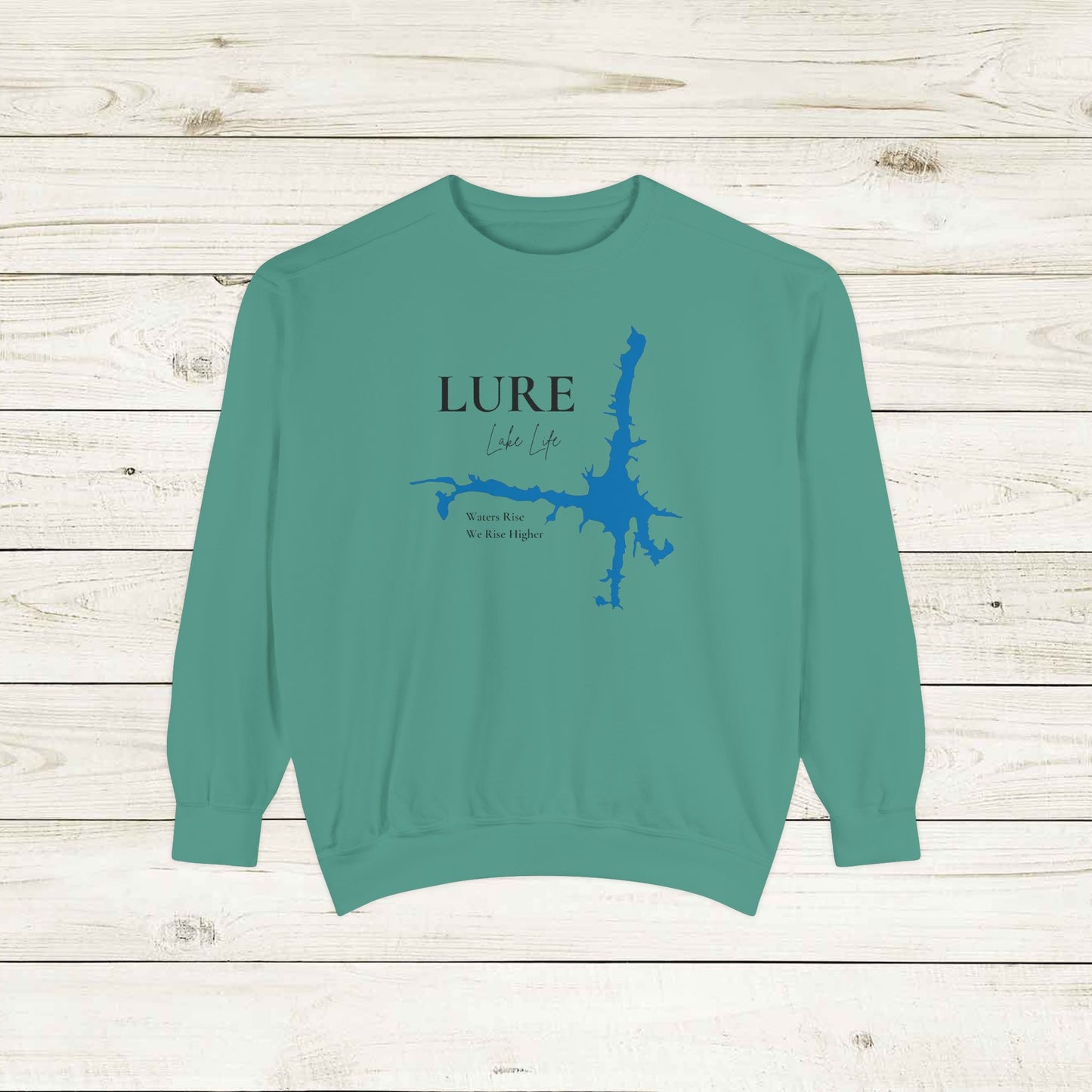 Lure Lake Life Garment-Dyed Sweatshirt