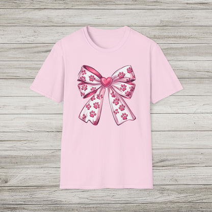 Pawprint Coquette Softstyle T-Shirt