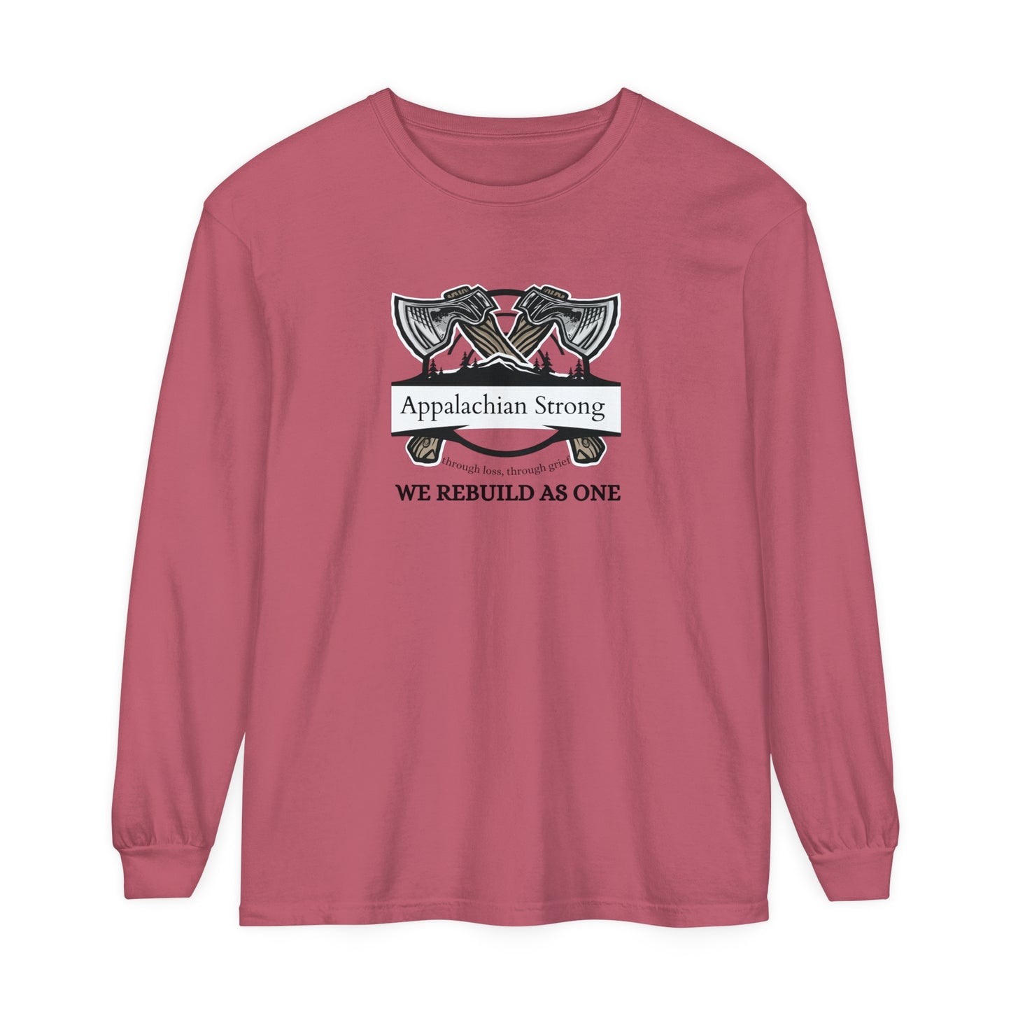 Appalachian Strong Garment-dyed Long Sleeve T-Shirt