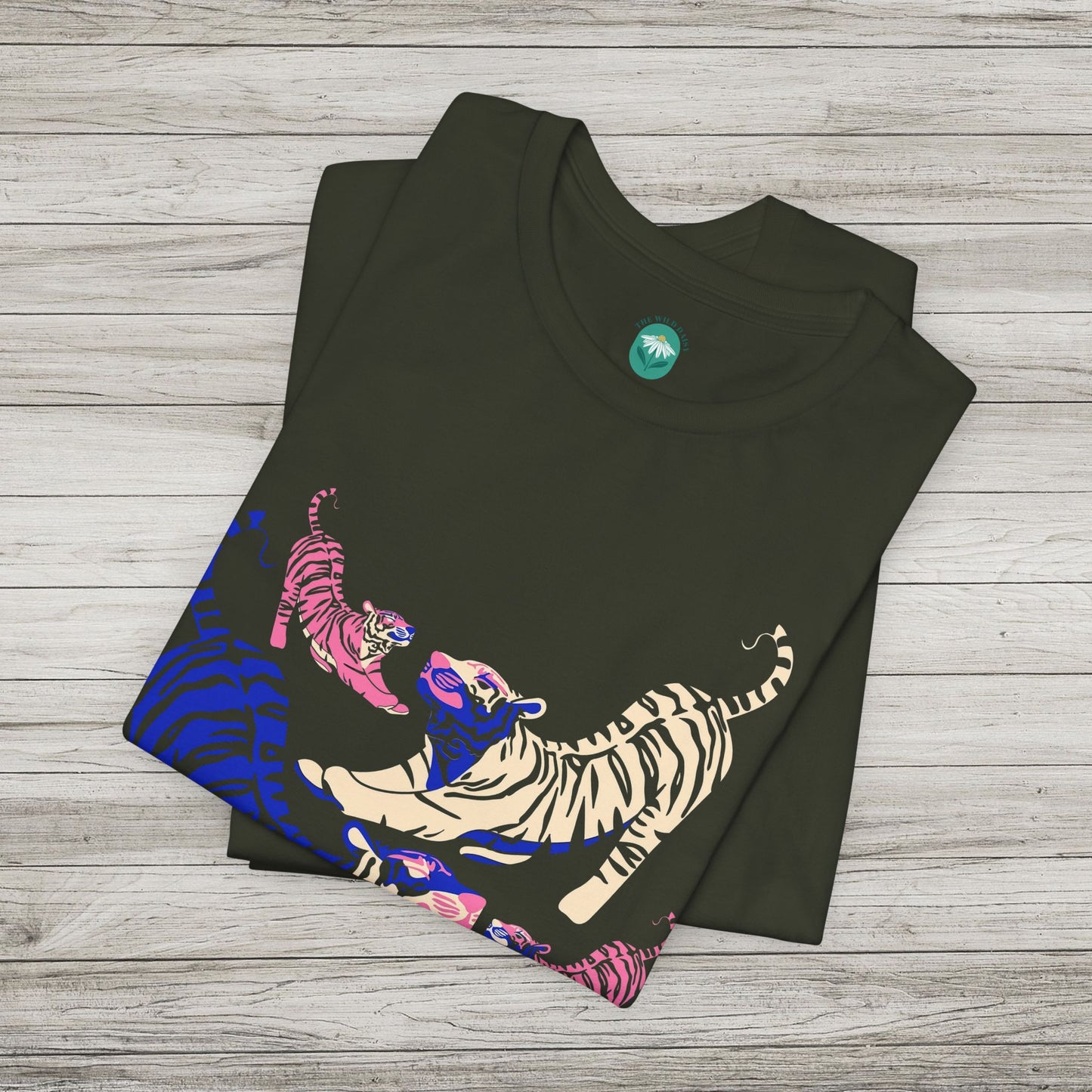 Bowing Tigers Jersey Short Sleeve Tee