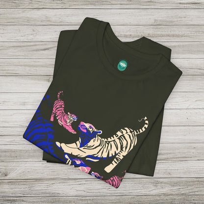 Bowing Tigers Jersey Short Sleeve Tee