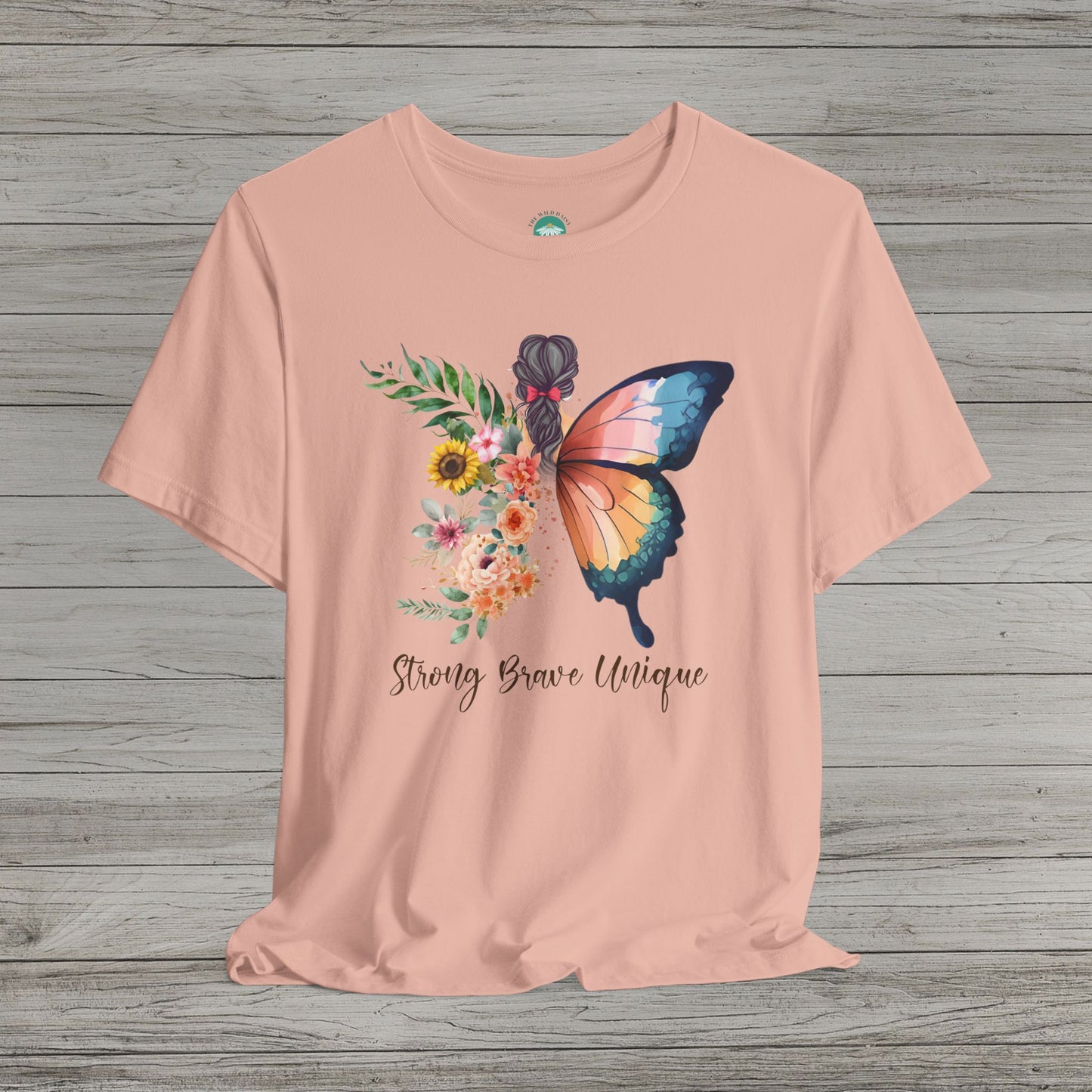 Strong Brave Unique Jersey Short Sleeve Tee