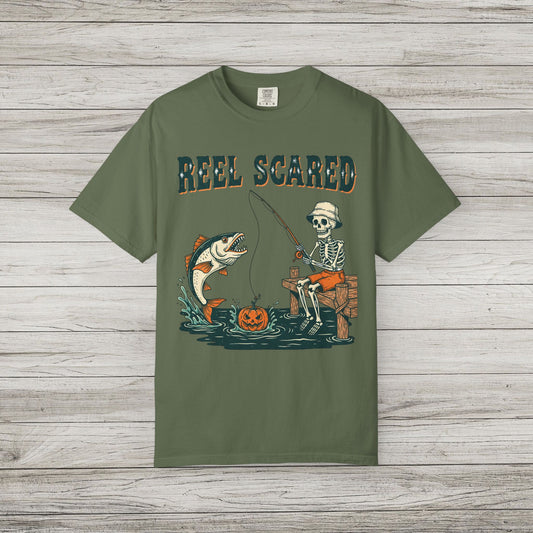Reel Scared Comfort Colors Tee