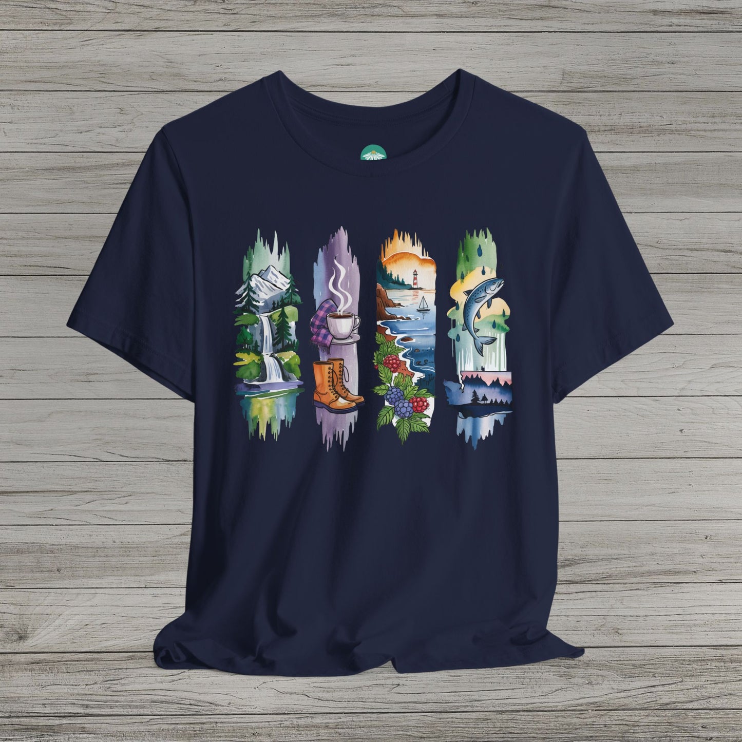 Explore Washington Bella Canvas Short Sleeve Tee