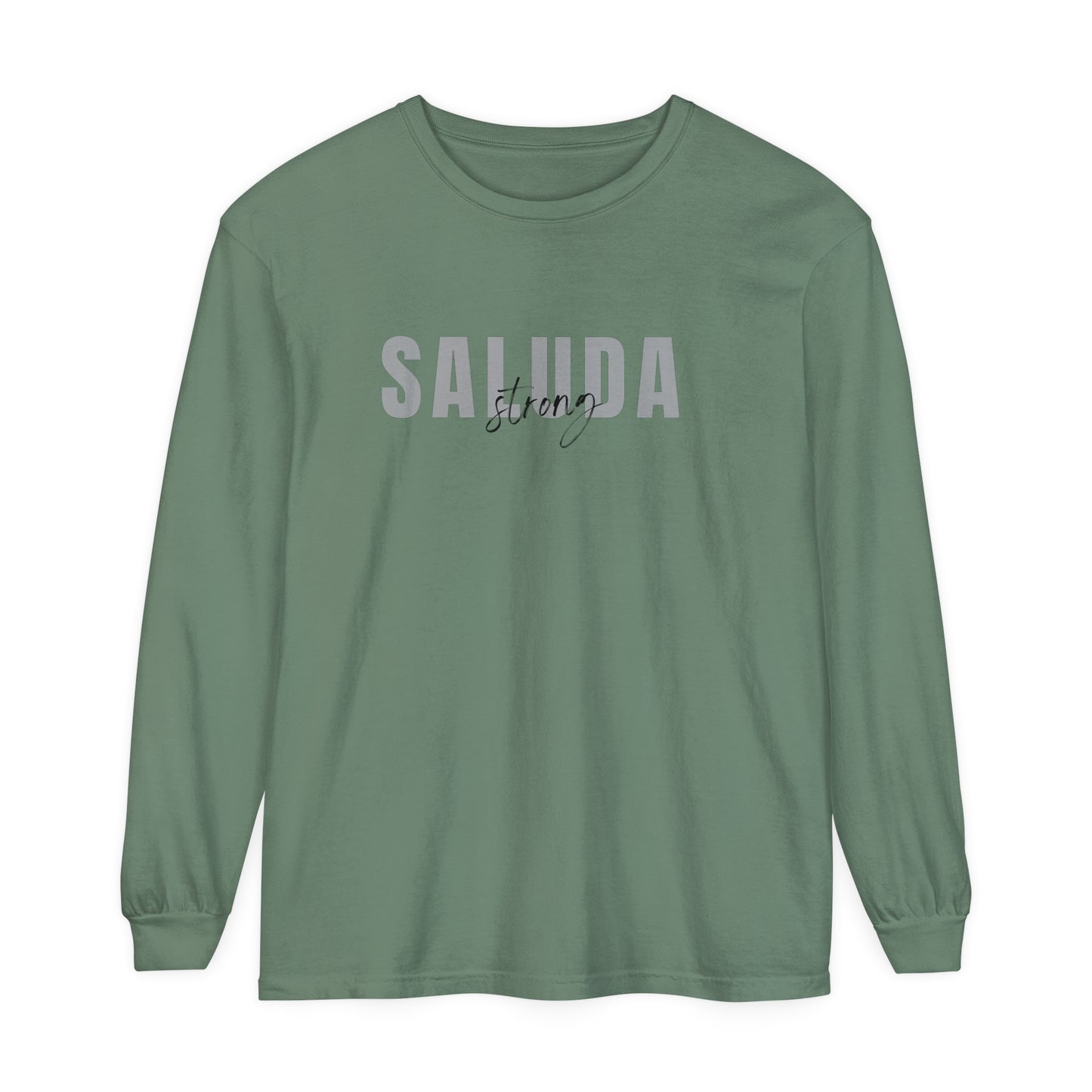 Saluda Strong Garment-dyed Long Sleeve T-Shirt