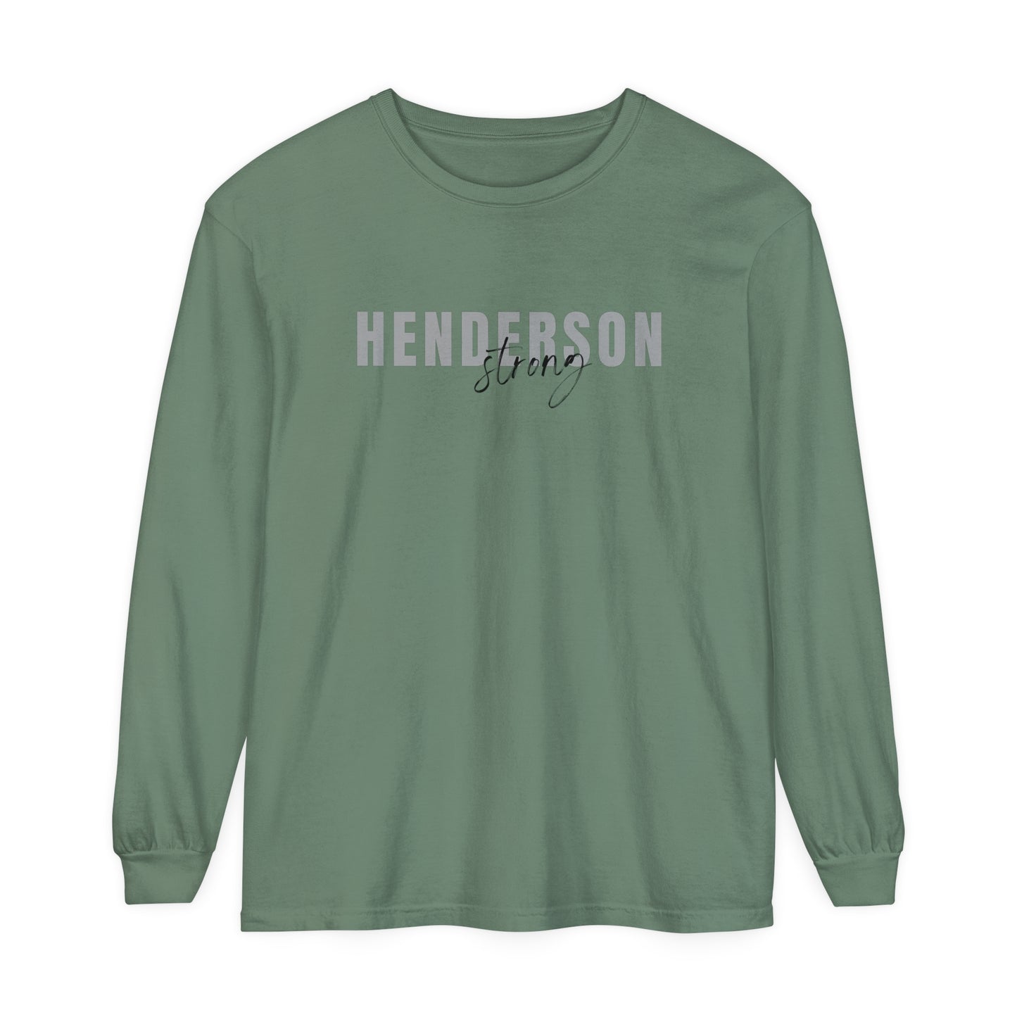 Henderson Strong Garment-dyed Long Sleeve T-Shirt